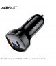 AceFast Fast Charge Car Charger B4 66W (1xUSB-C+1xUSB-A)