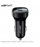 AceFast Fast Charge Car Charger B4 66W (1xUSB-C+1xUSB-A)