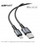 AceFast MFI Charging data cable C1-02 USB-A to Lightning