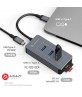 Adam Elements CASA Hub PDC601 USB3.1 Type-C 6-in-1 Card Reader with 80W Power Delivery